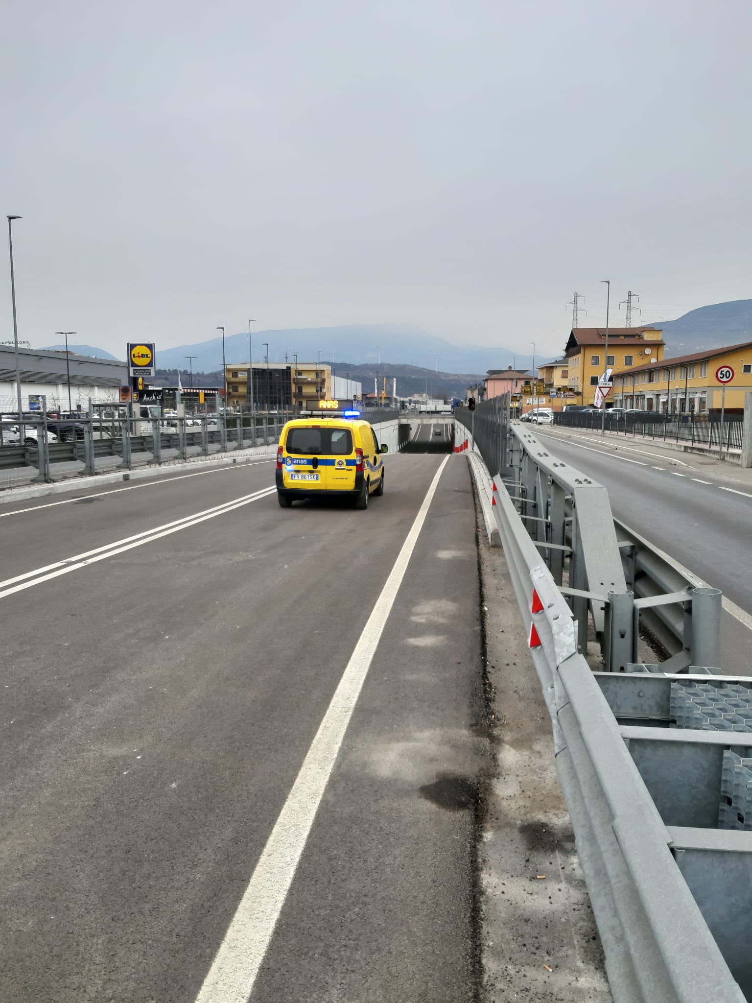 Veneto Anas Aperto Al Traffico Del Sottopasso Napoleone Lungo La Ss